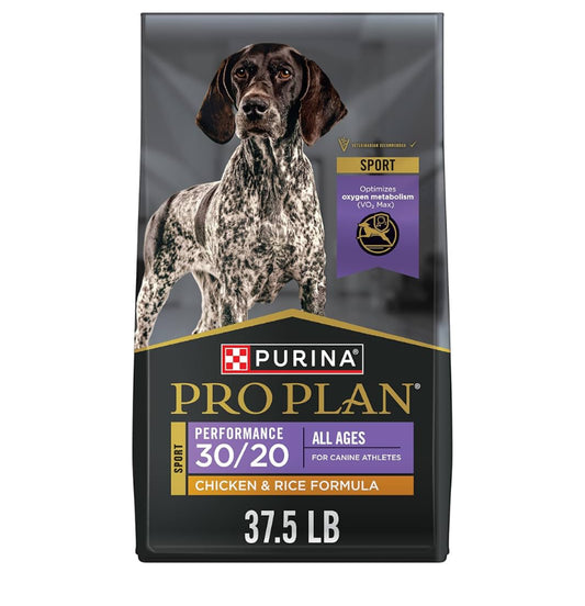 Purina Pro Plan Sport Performance 30/20 Chicken and Rice Formula High Protein Dog Food - 37.5 lb. Bag